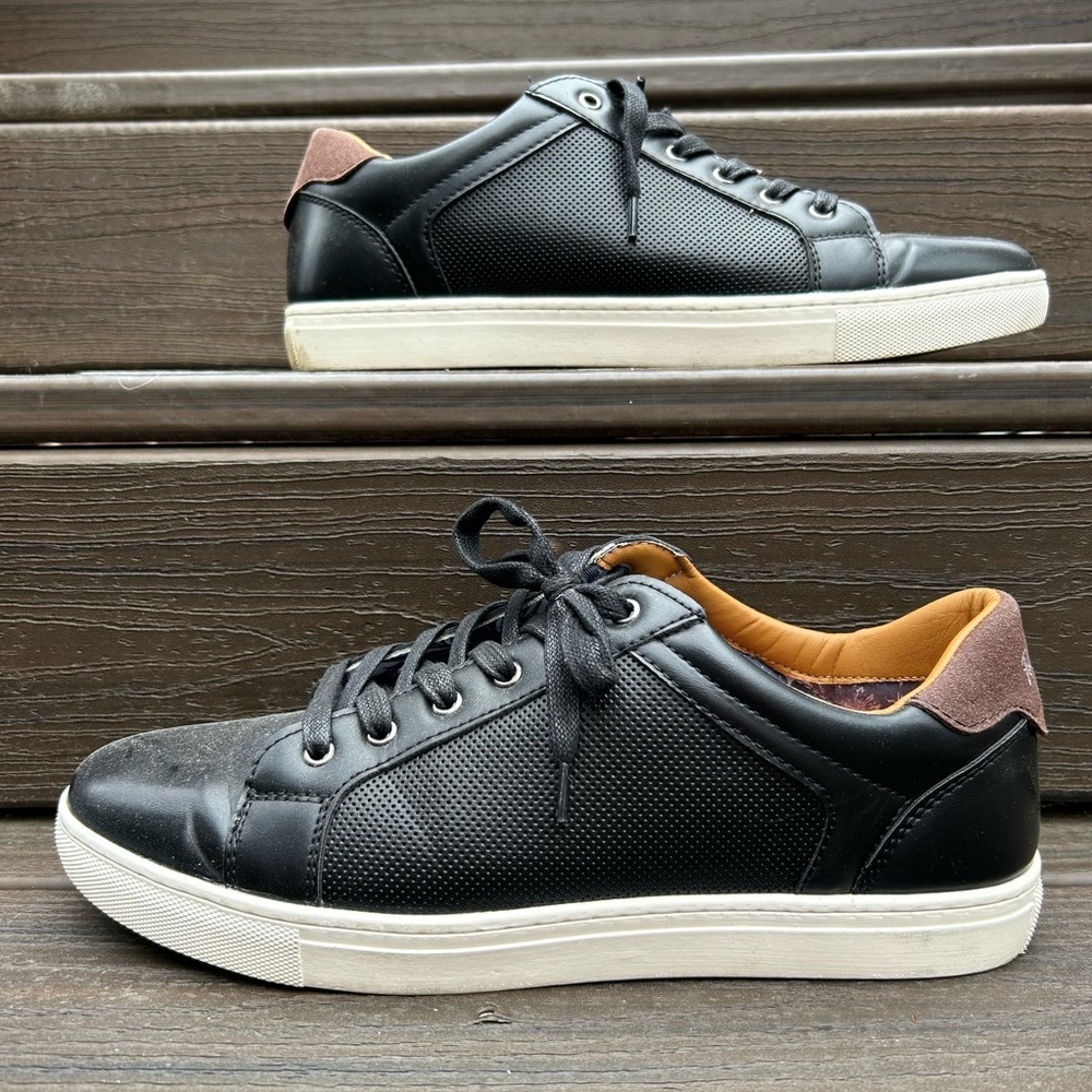 Original Penguin Black and Brown Sneakers